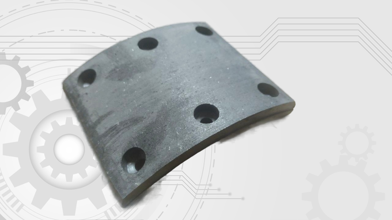 Накладка задней тормозной колодки DONGFENG Z80 3502105-RA99F 3502105RA99F