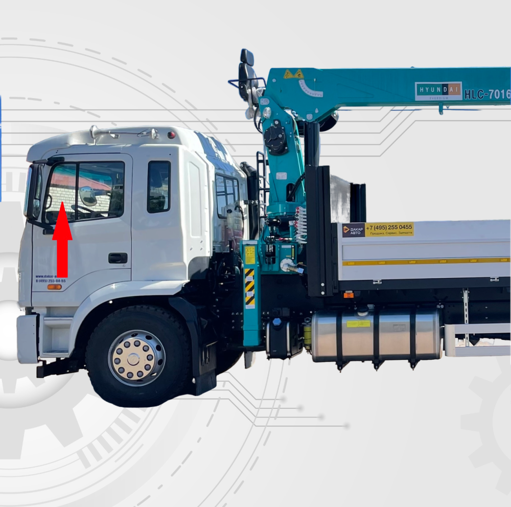 Купить Стекло левое двери обзор зеркал JAC N200 N350 81518-7A010 815187A010
