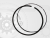 Кольцо поршня маслосъемное HFC4DE1 JAC N56 1004030FE010