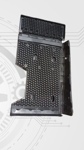 Брызговик правый в сборе передней оси JAC K7 8403210Y8089